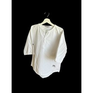 80's Pro Spirit Vintage Henley 3/4 Sleeve Sz Medium Cotton